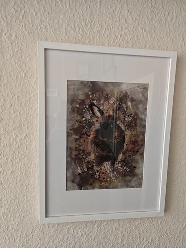 Customer photo review of Aquarell Pawtrait