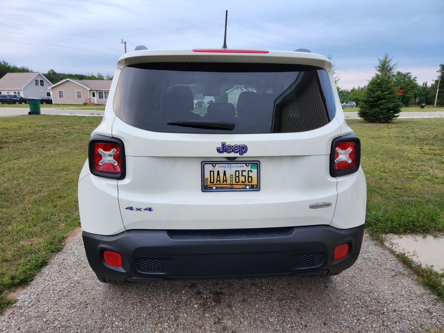 Customer photo review of 4x4 Custom Color Emblem Overlay Decal Sticker