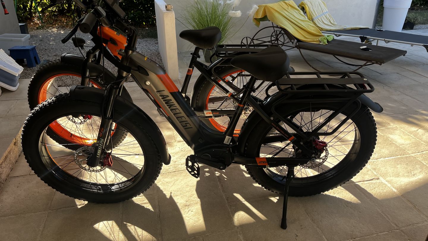 Customer photo review of Lankeleisi MG600 Plus * 2 E-Bikes Bundle