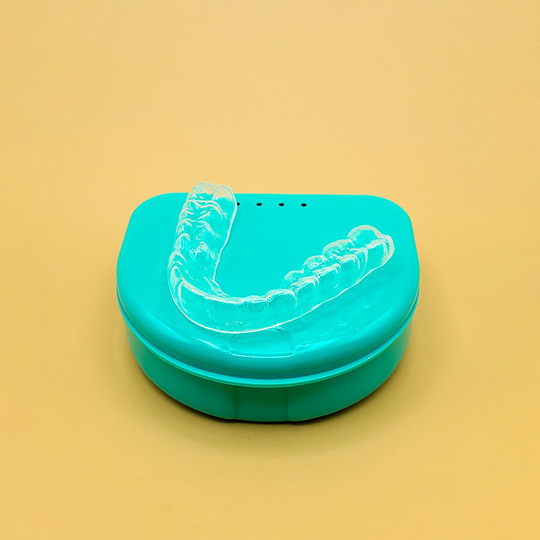 Customer photo review of 1mm Thinnest Custom Daytime Teeth Guard - Protect your Teeth Without Anyone Noticing