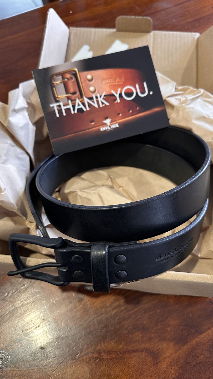 Customer photo review of The "Lights out" belt