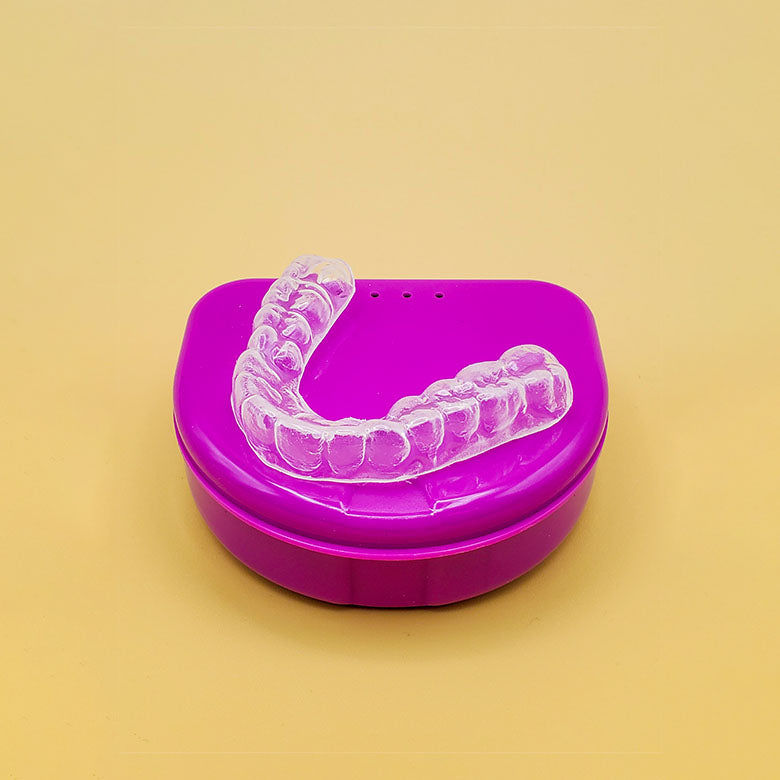 Customer photo review of 2mm Hard Night Guard - Custom Night Guard For Moderate Teeth Grinding/Clenching