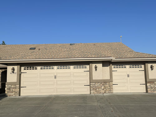 Customer photo review of Essential Garage Door Accents Pro (Magnetic 6-PC Set)