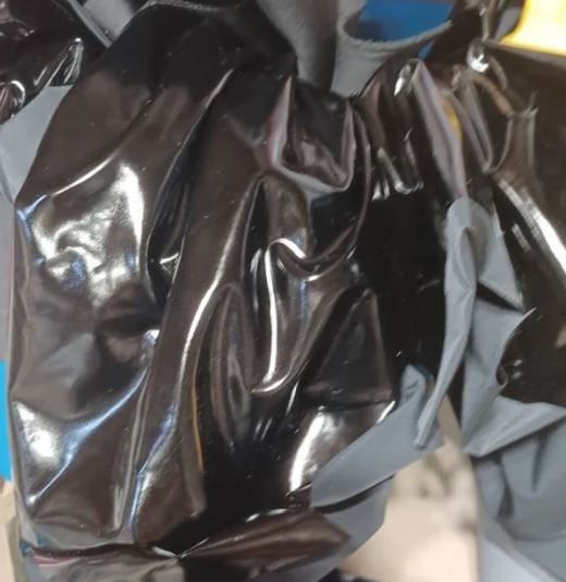 Customer photo review of Black Glossy Latex