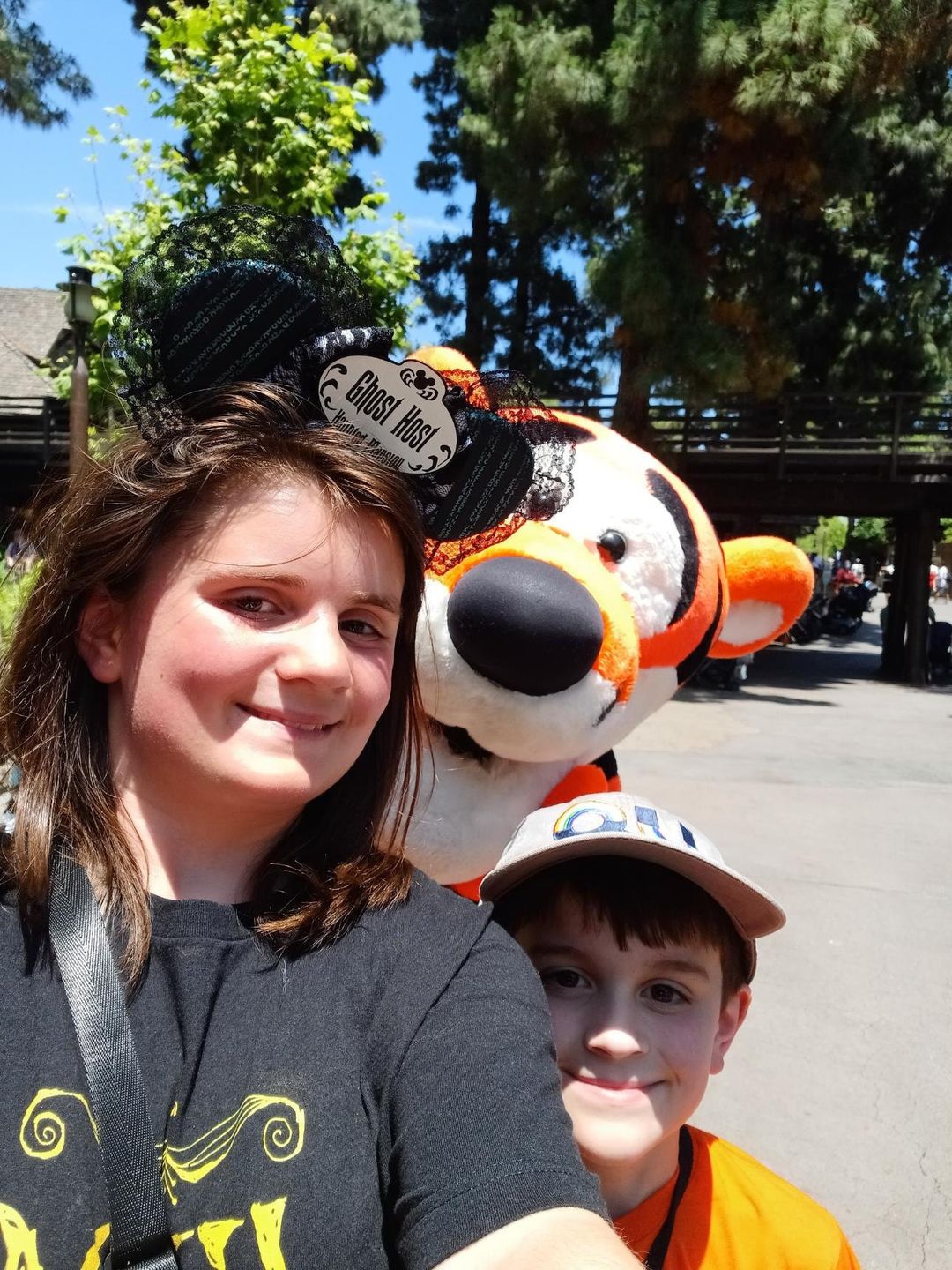 Customer photo review of Ghost Host Mickey Ears