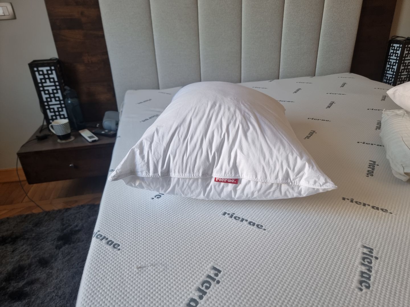Customer photo review of Memory Foam Topper Mattress