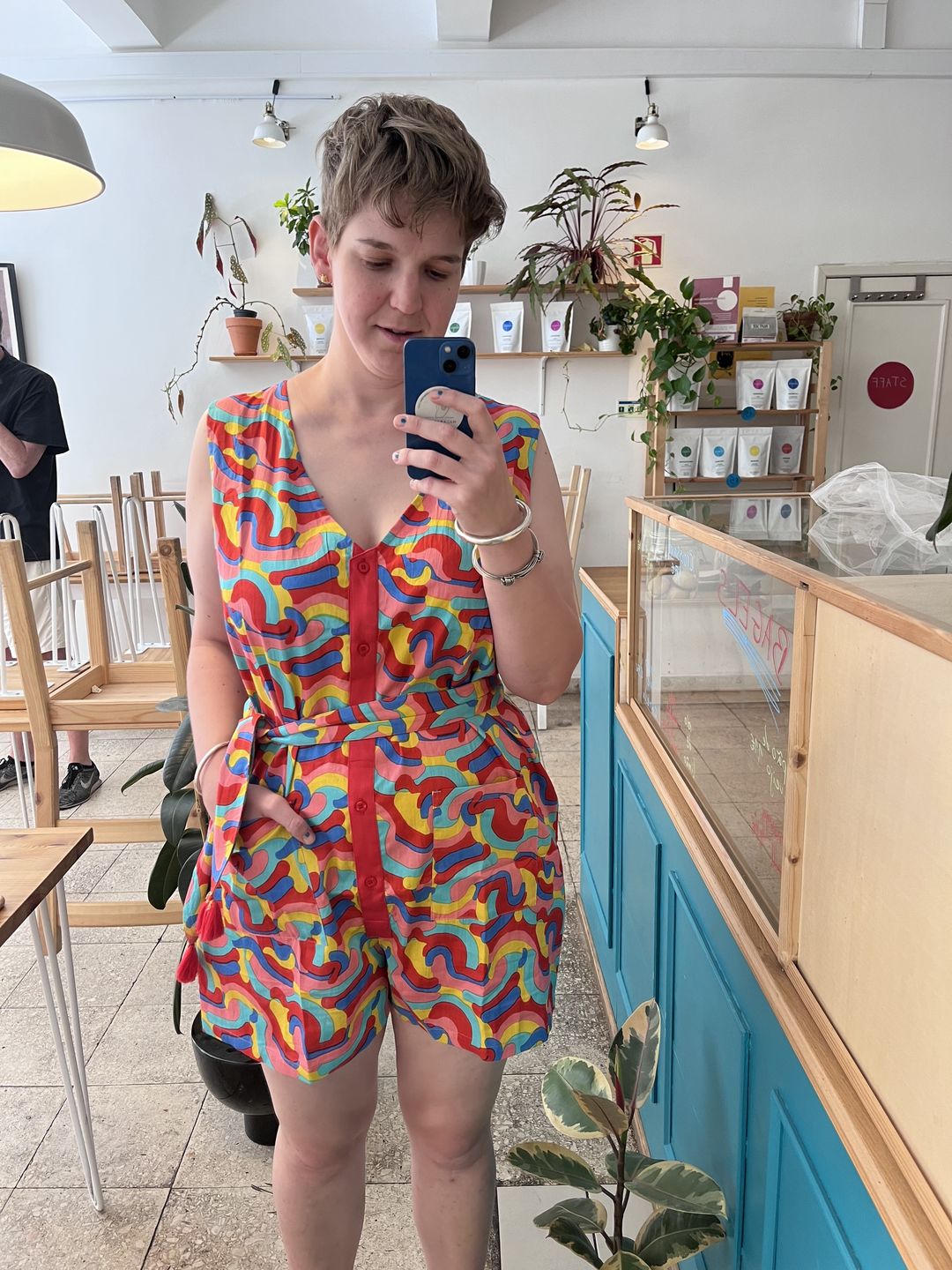 Customer photo review of Rainbow Poolside Playsuit