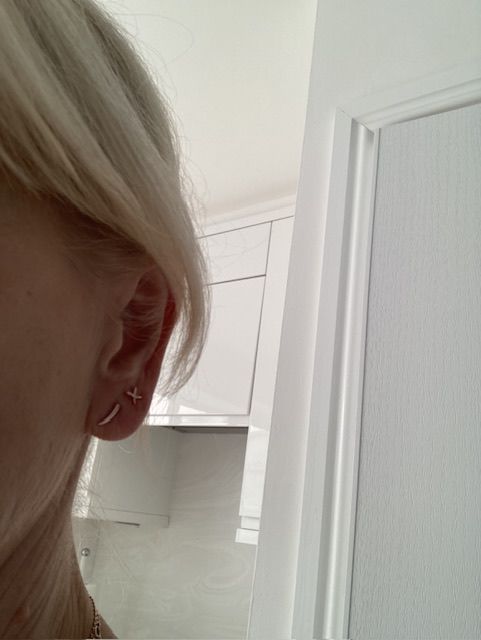 Customer photo review of Belcher Link Chain 18K Gold Vermeil