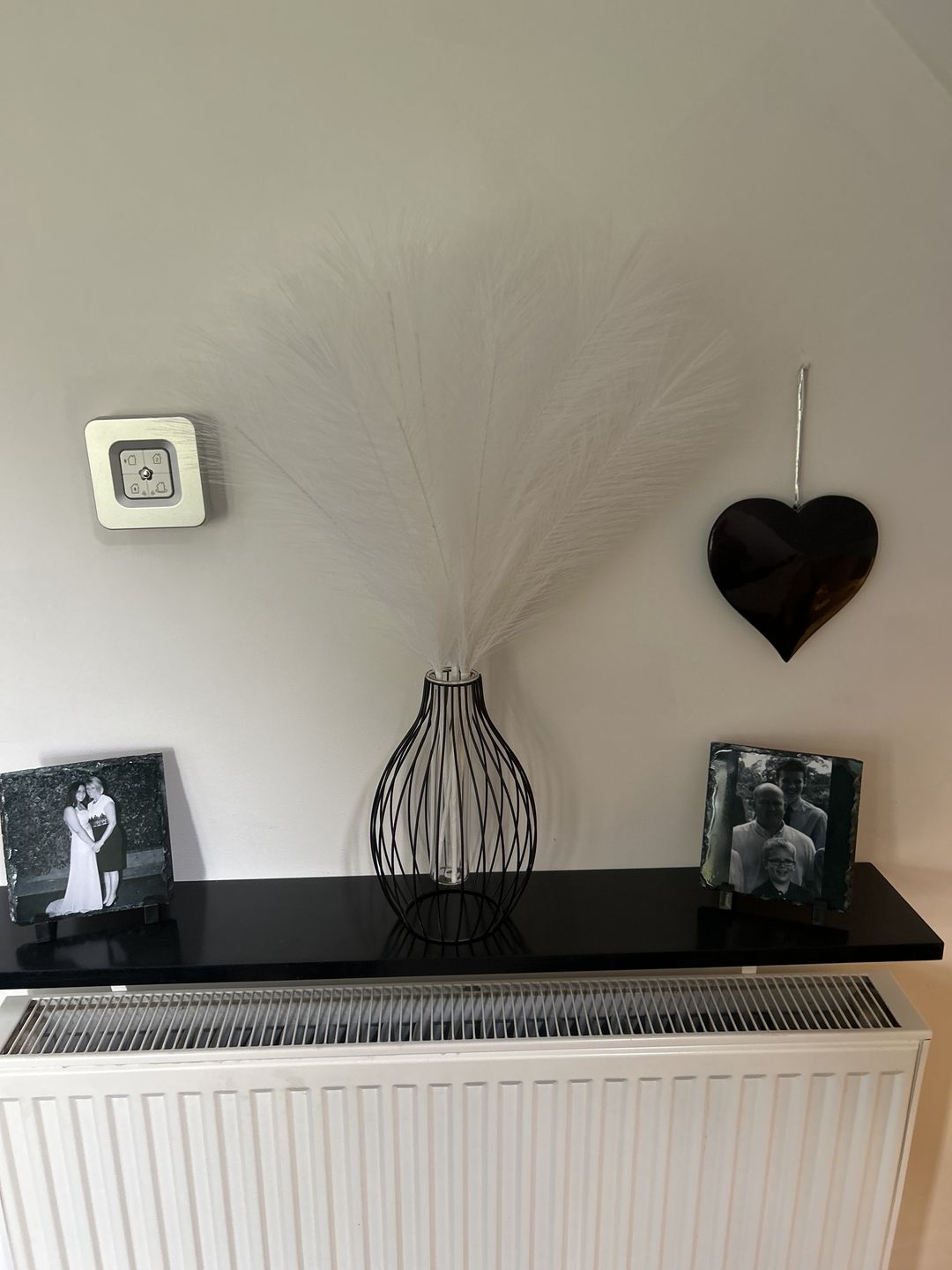Customer photo review of Faux Pampas Grass - White (5 Stems)