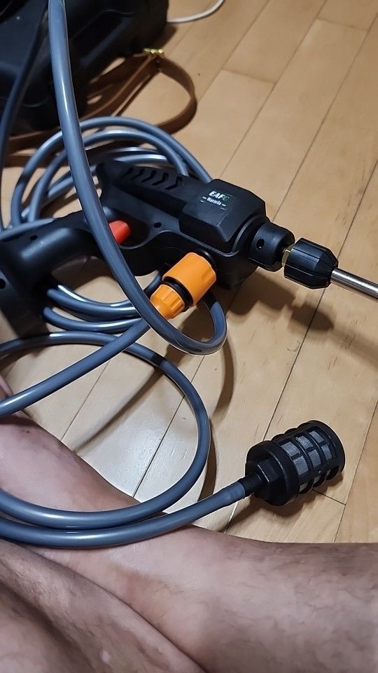 Customer photo review of Cleaner Pro | Schnurloser Hochdruckreiniger