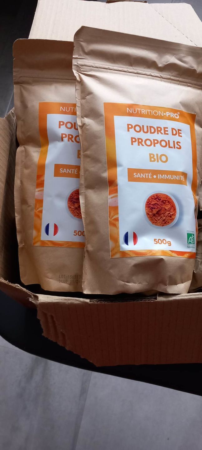 Customer photo review of PROPOLIS BIO (EN POUDRE)
