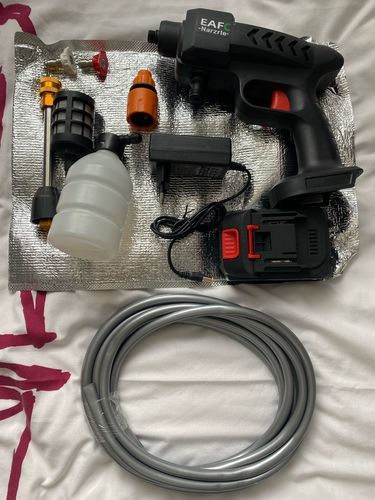 Customer photo review of Cleaner Pro | Schnurloser Hochdruckreiniger
