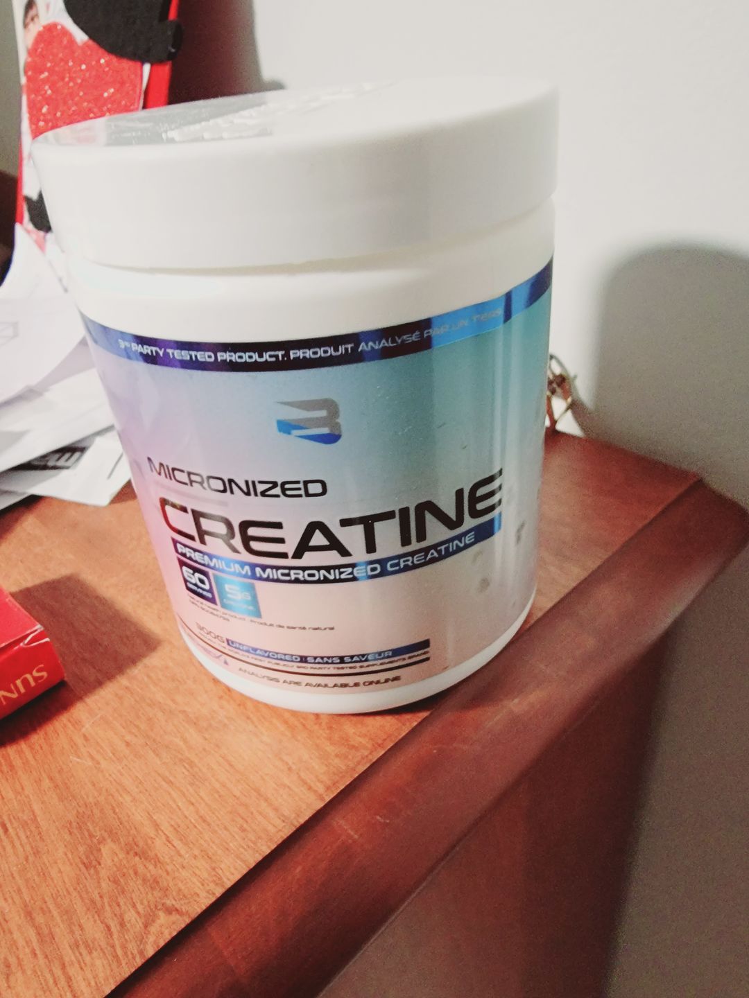 Customer photo review of Believe - Créatine Micronisée 300g