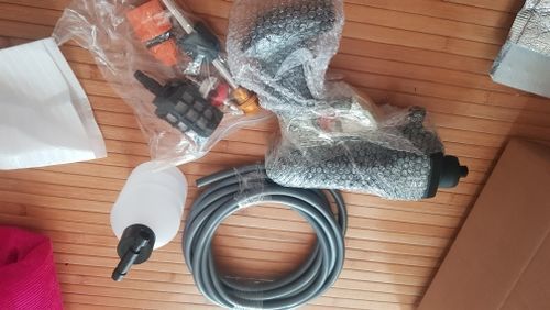Customer photo review of Cleaner Pro | Schnurloser Hochdruckreiniger