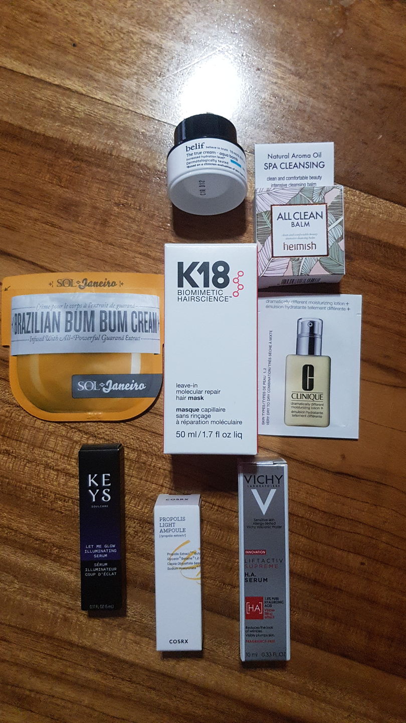 Customer photo review of Leave-In Molecular Repair Hair Mask