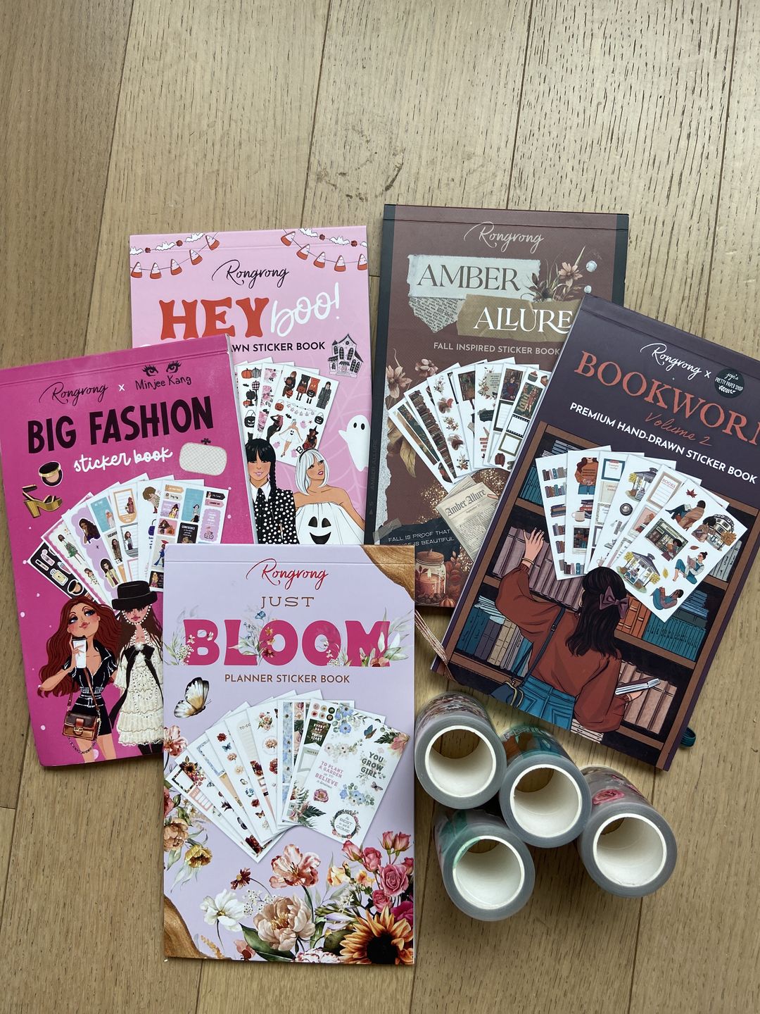 Customer photo review of This Is My Year Planner Sticker Book