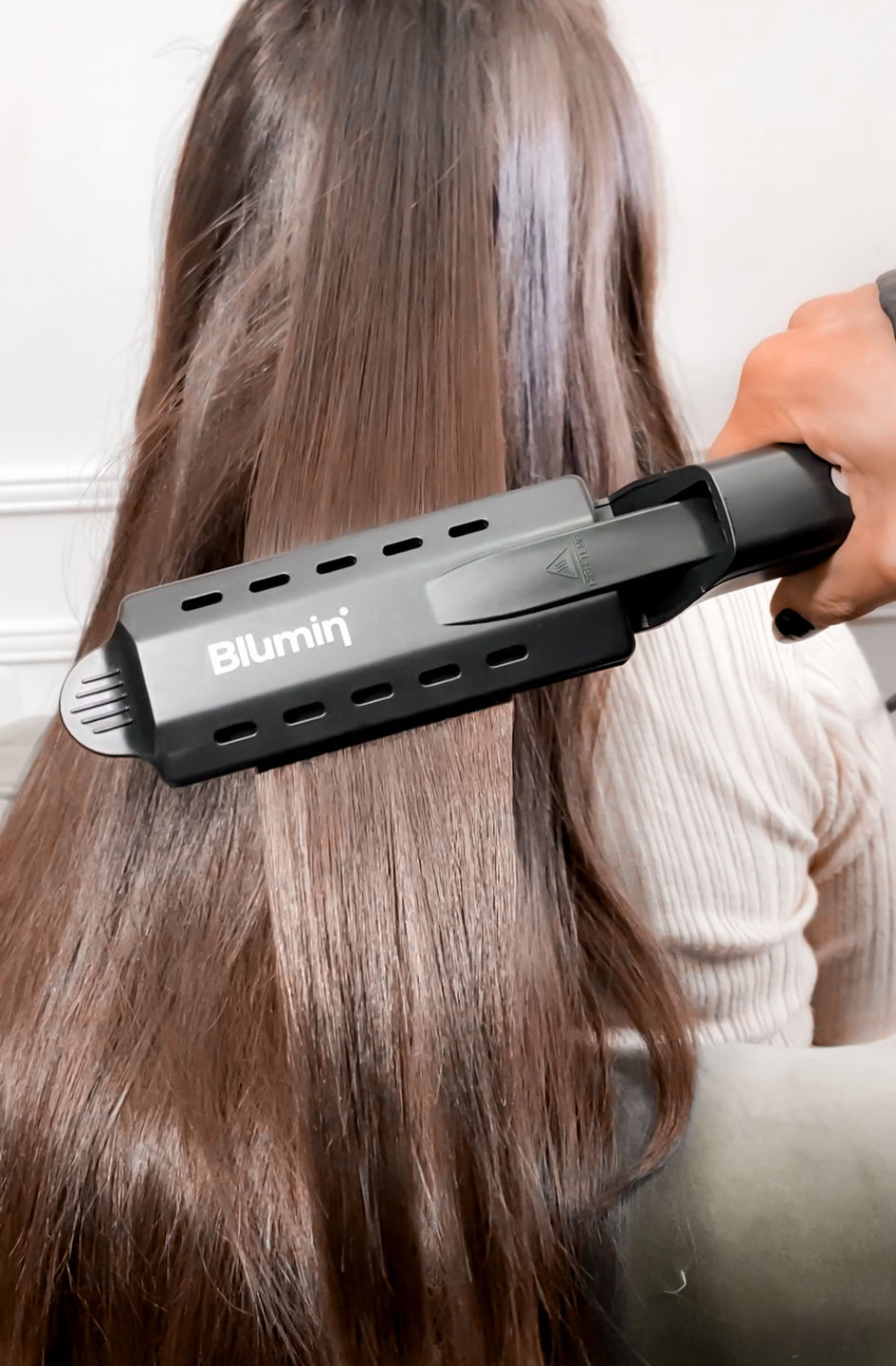 Customer photo review of Plancha de Pelo Profesional IonicWave Blumin