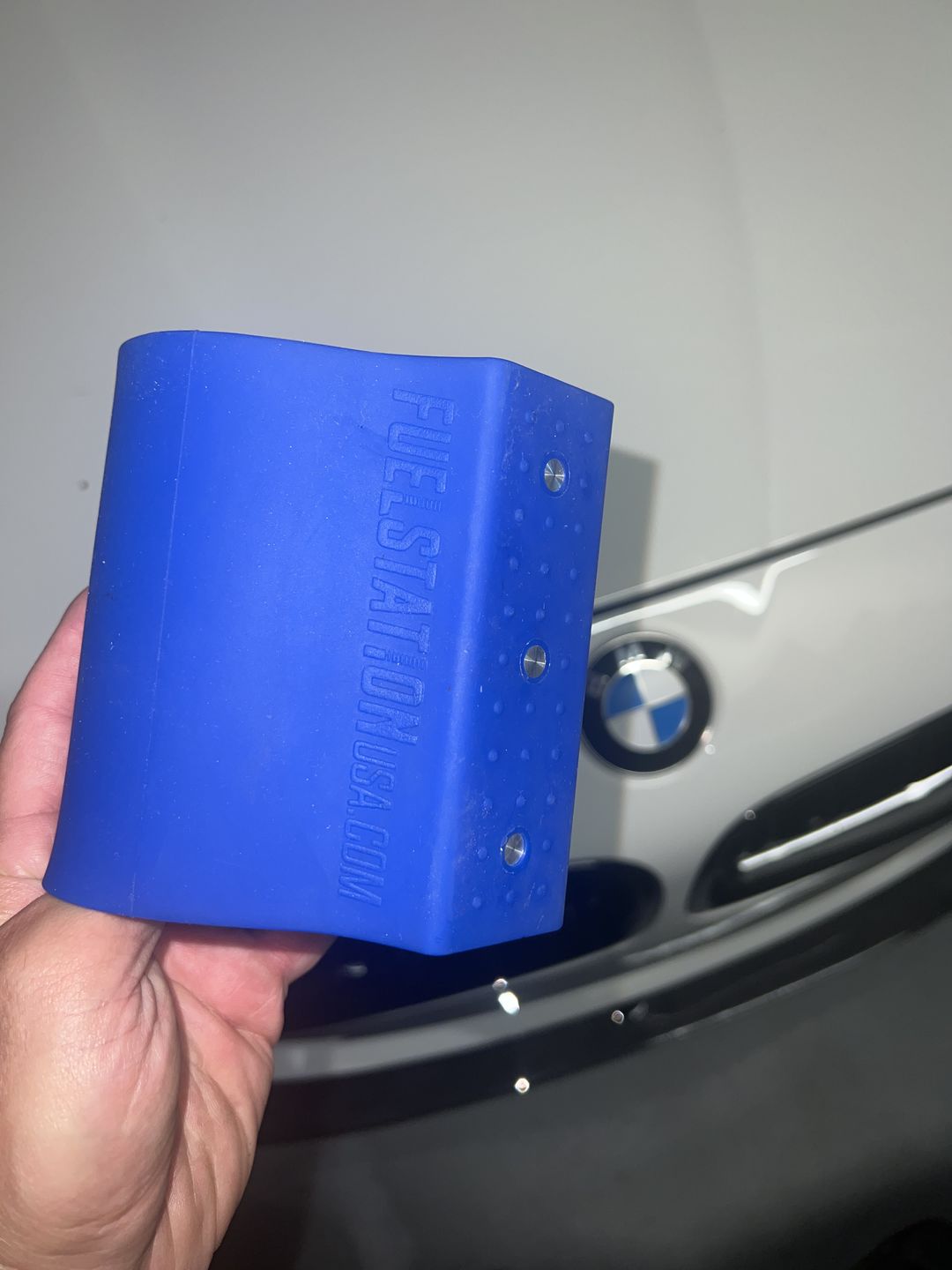 Customer photo review of Blue Magnetic Sleeve