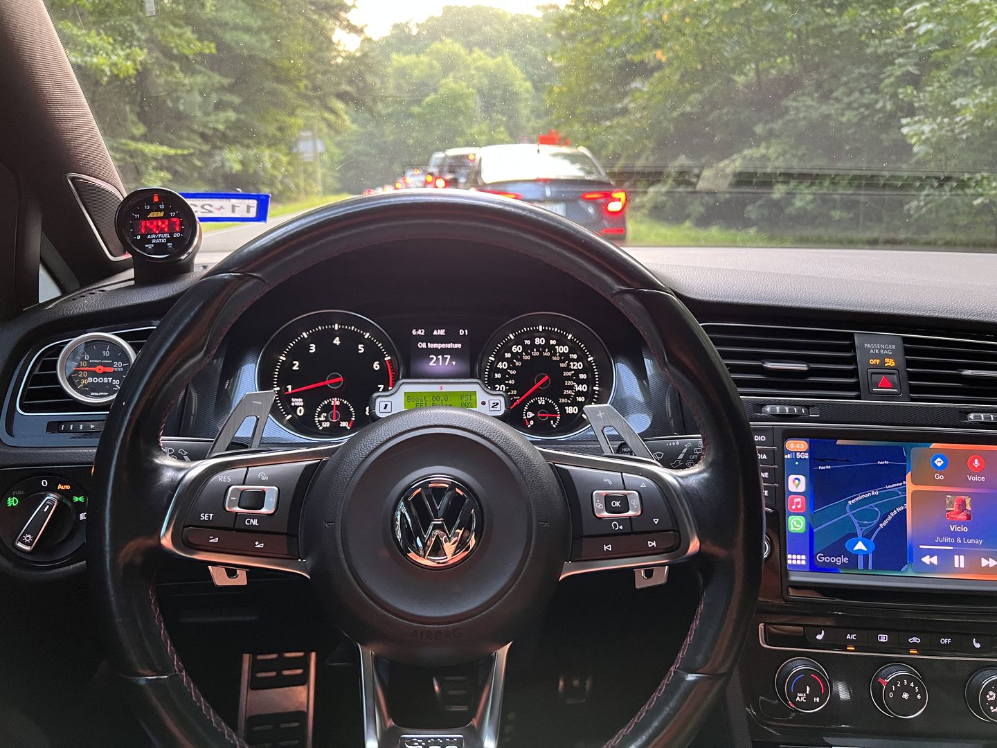 Customer photo review of VW MK7/MK7.5 MIB2 Retrofit Kit (Vent Included)