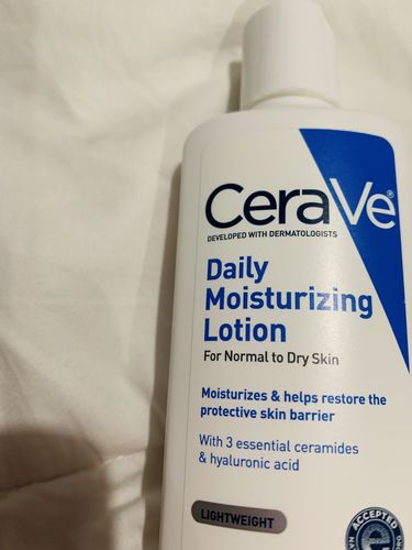 Customer photo review of Daily Moisturizing Lotion