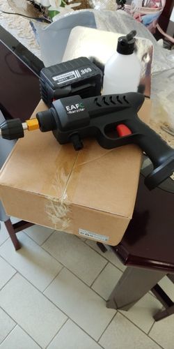 Customer photo review of Cleaner Pro | Schnurloser Hochdruckreiniger