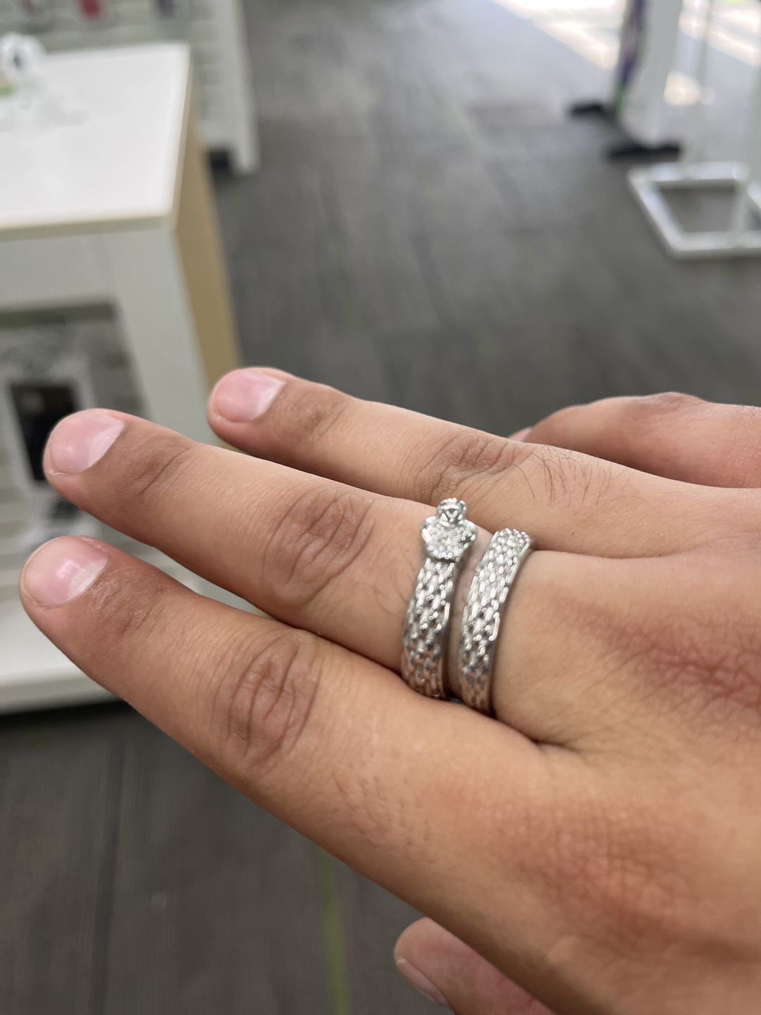 Customer photo review of UPGRADED SLIME RING