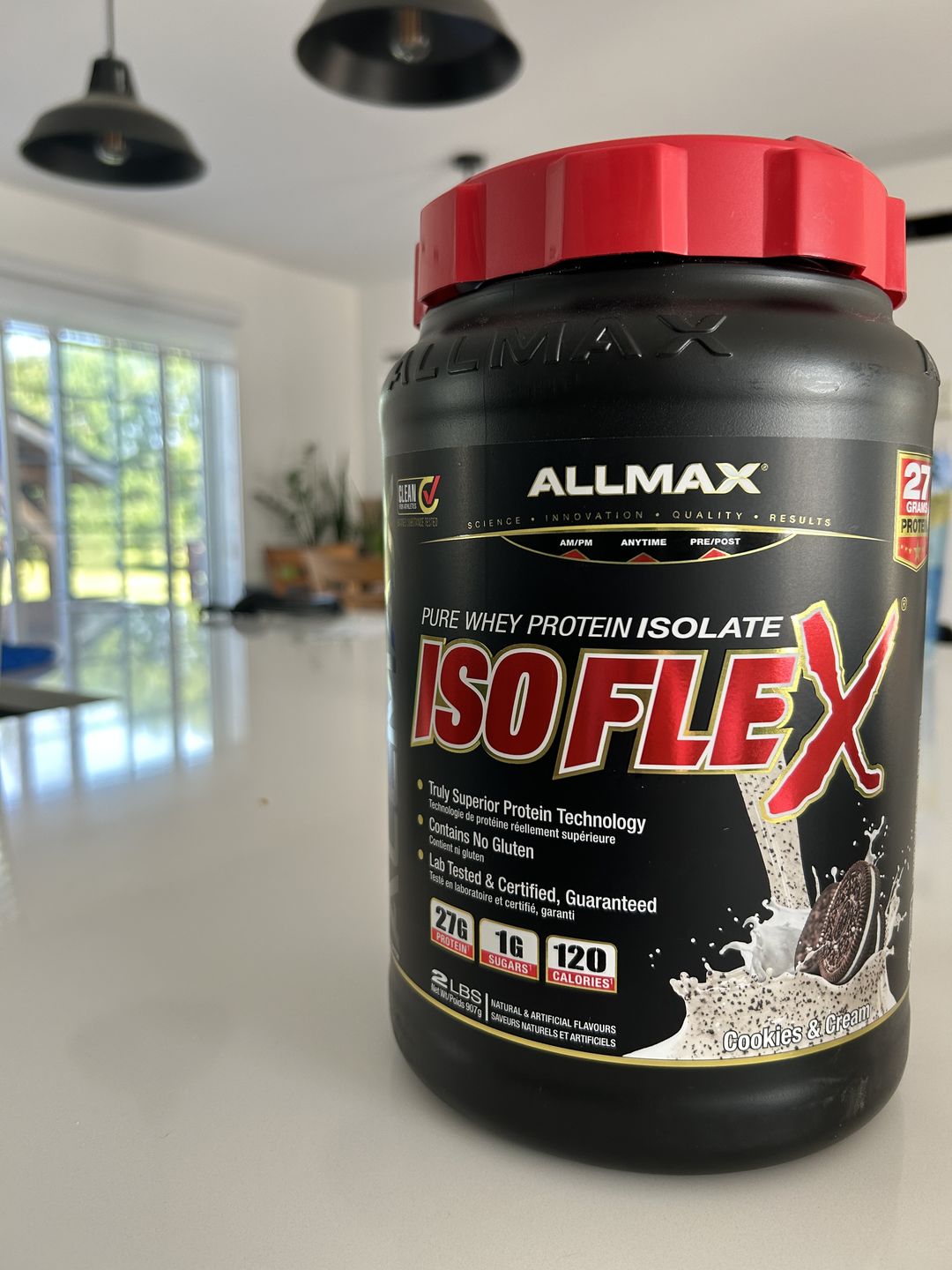 Customer photo review of Allmax Nutrition - Isoflex 2lb