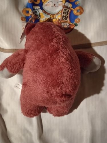 Customer photo review of Lotso Strawberry Huggin' Bear Plushie