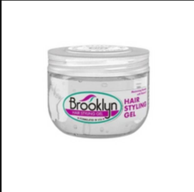 Customer photo review of Brooklyn Hair Styling Gel 100 Ml \ 3.38 Oz