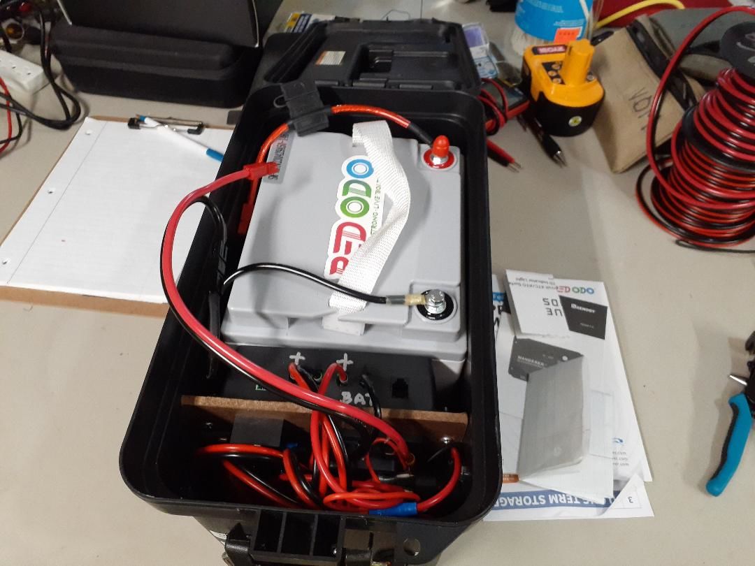 Customer photo review of Redodo 12V 50Ah Pro LiFePO4 Battery | 640Wh & 640W