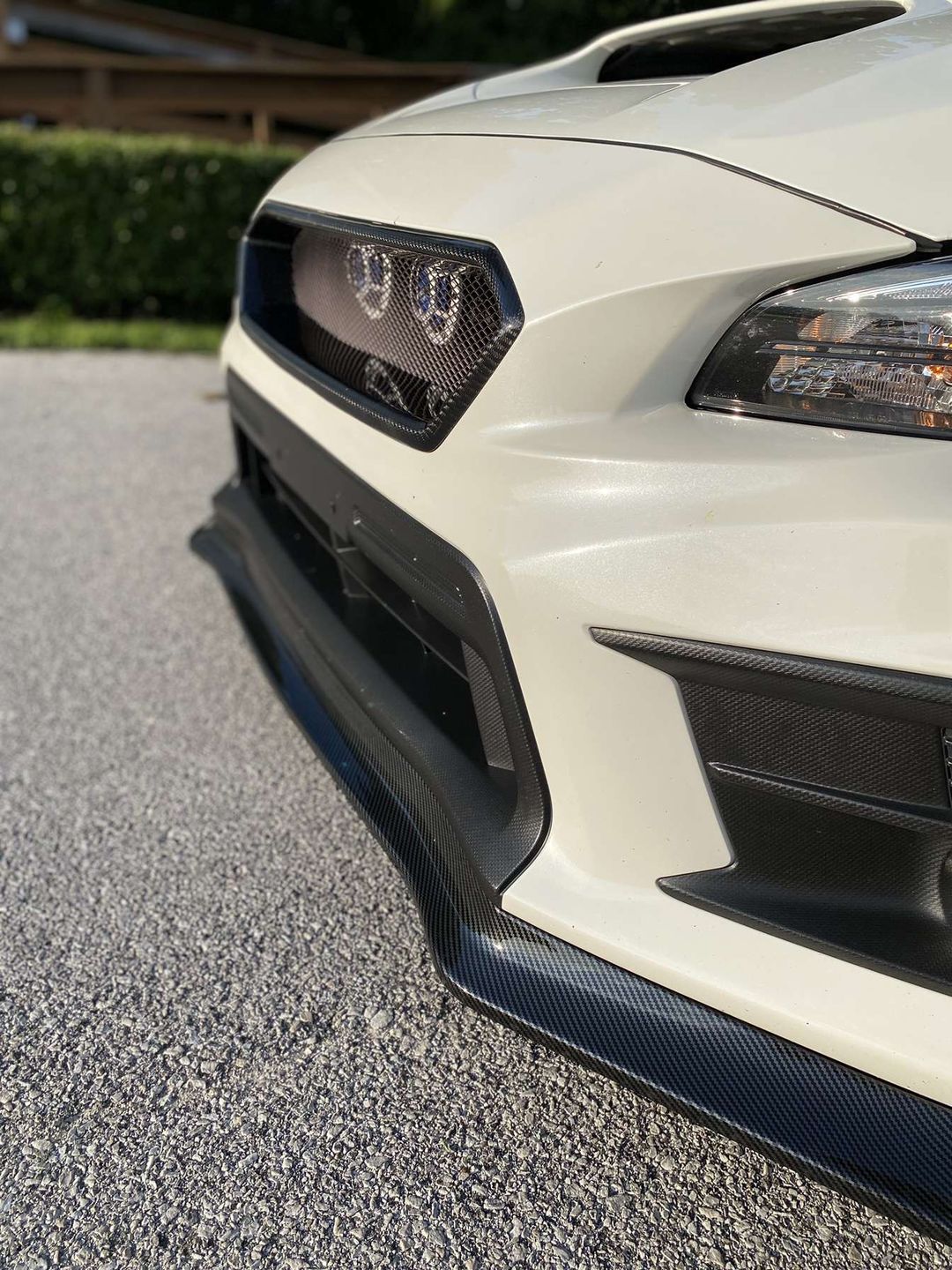 Customer photo review of 2018-21 Subaru WRX / STi CS Front Splitter Lip Ground Effect