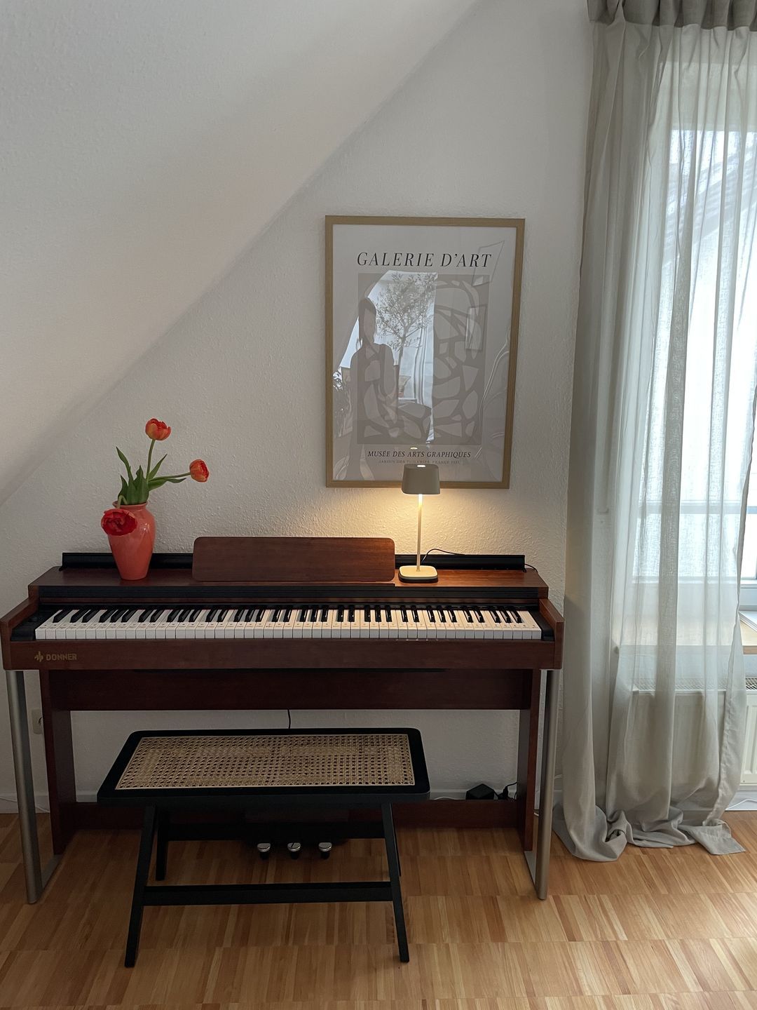Customer photo review of Donner DDP-200 Piano Numérique 88 Touches Toucher Lourd Piano DGH Amélioré