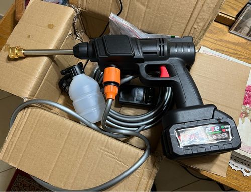 Customer photo review of Cleaner Pro | Schnurloser Hochdruckreiniger