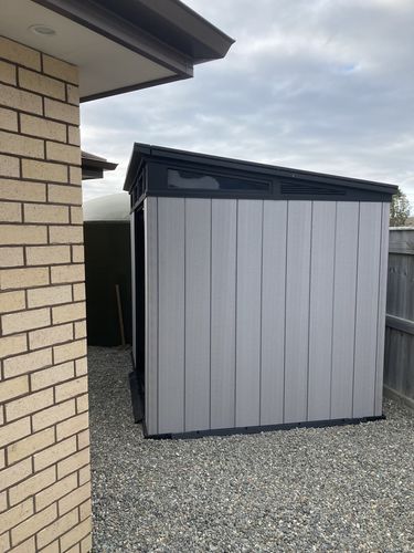 Customer photo review of Artisan 9x7 Shed 2.79m x 2.16m