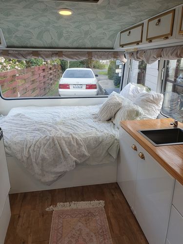 Customer photo review of Linear Palm Wallpaper - 3 Colours