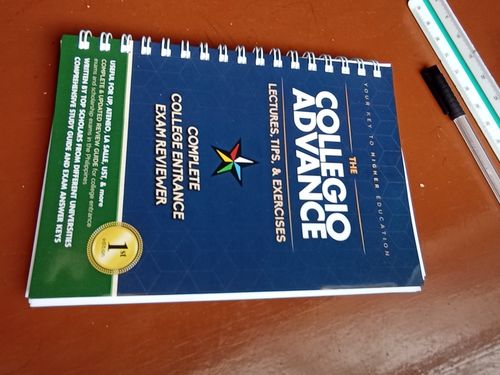 Customer photo review of College Entrance Exam Reviewer for 2023