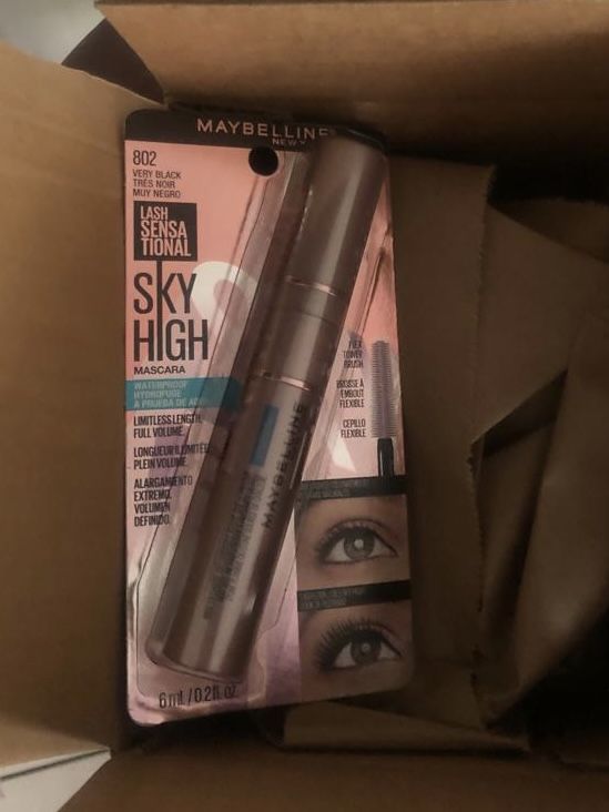 Customer photo review of Maybelline Lash Sensational Sky High Mascara