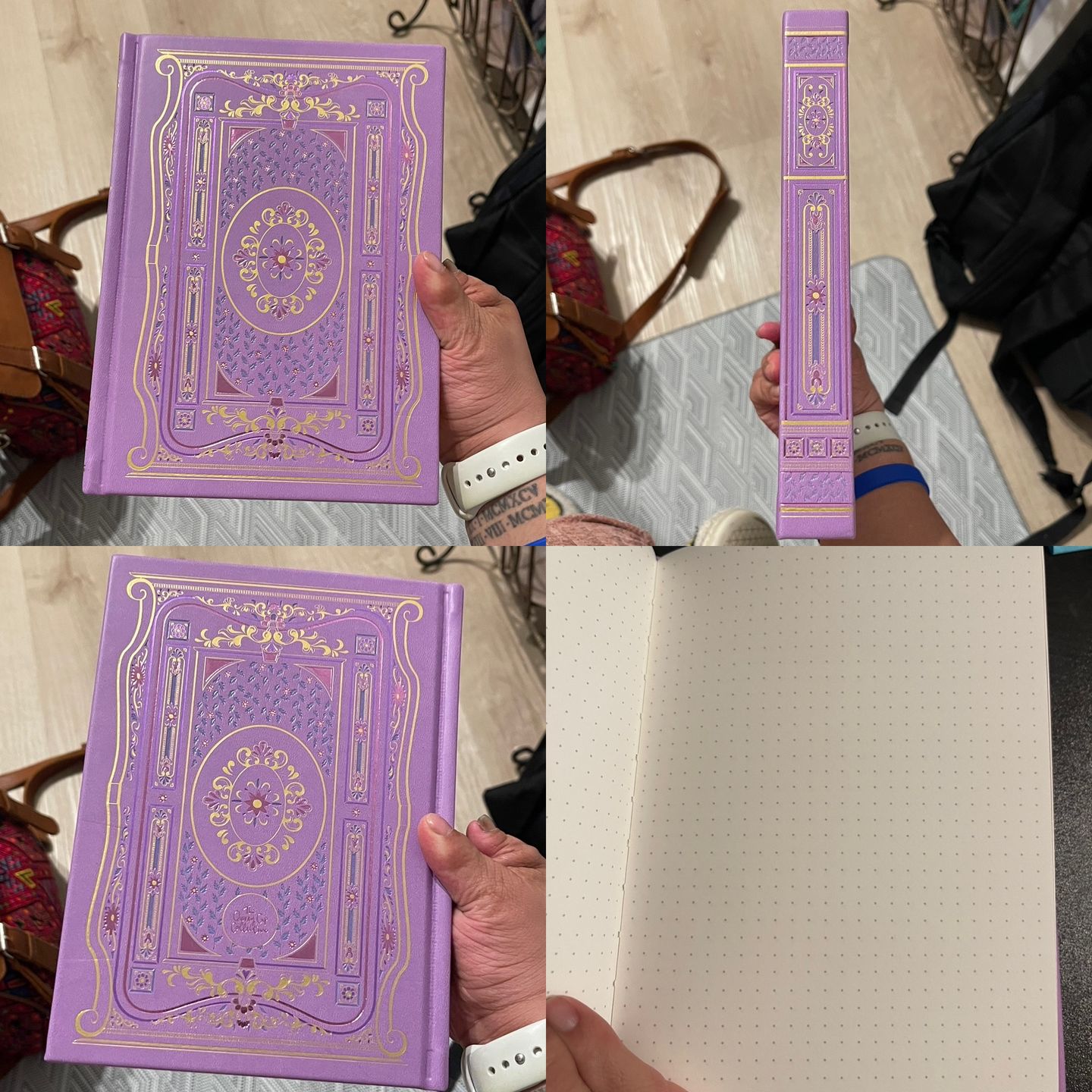 Customer photo review of Literati Notebook - Wisteria