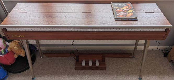 Customer photo review of Donner DDP-80 PLUS Piano numérique Design en bois