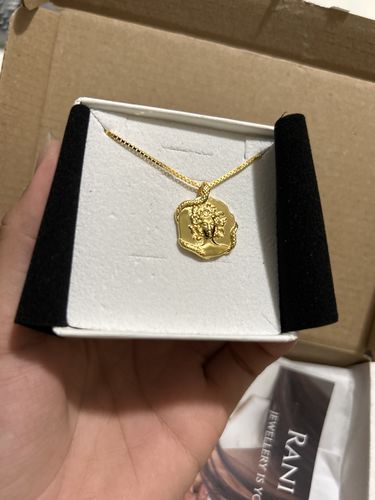 Customer photo review of Medusa Necklace (Gold)
