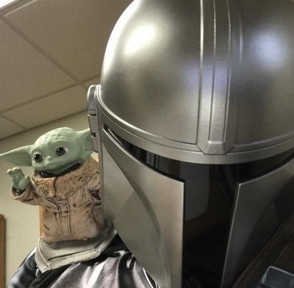 Customer photo review of Din Djarin Kostüm The Mandalorian 2 Cosplay Halloween Karneval Kostüm Set
