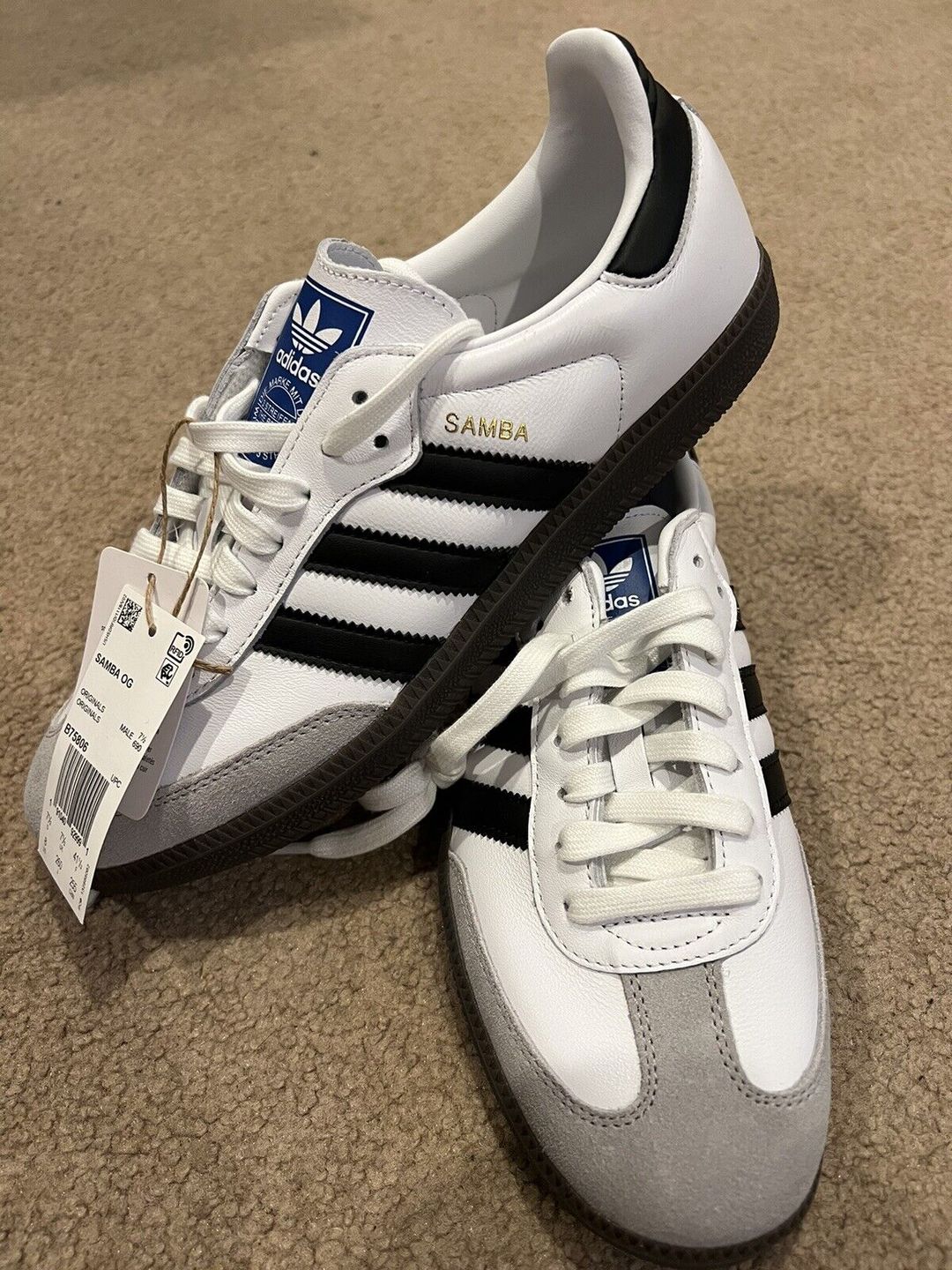 Customer photo review of Samba OG Cloud White