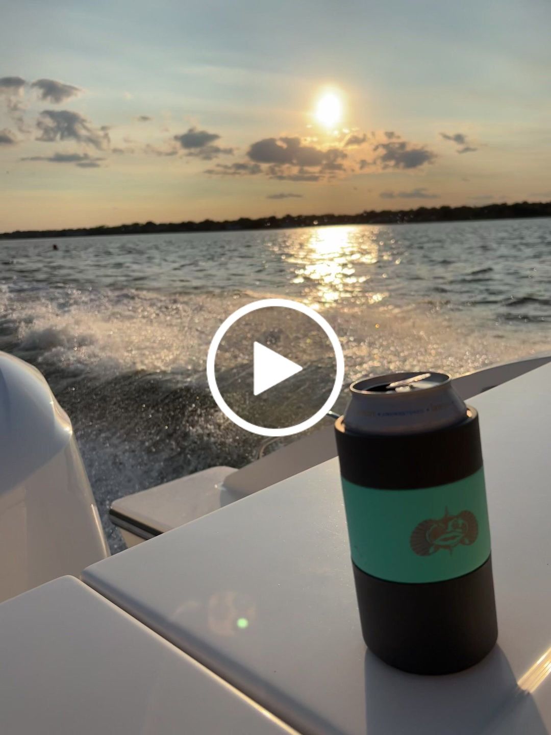 Customer video review of Non-Tipping Can Cooler
