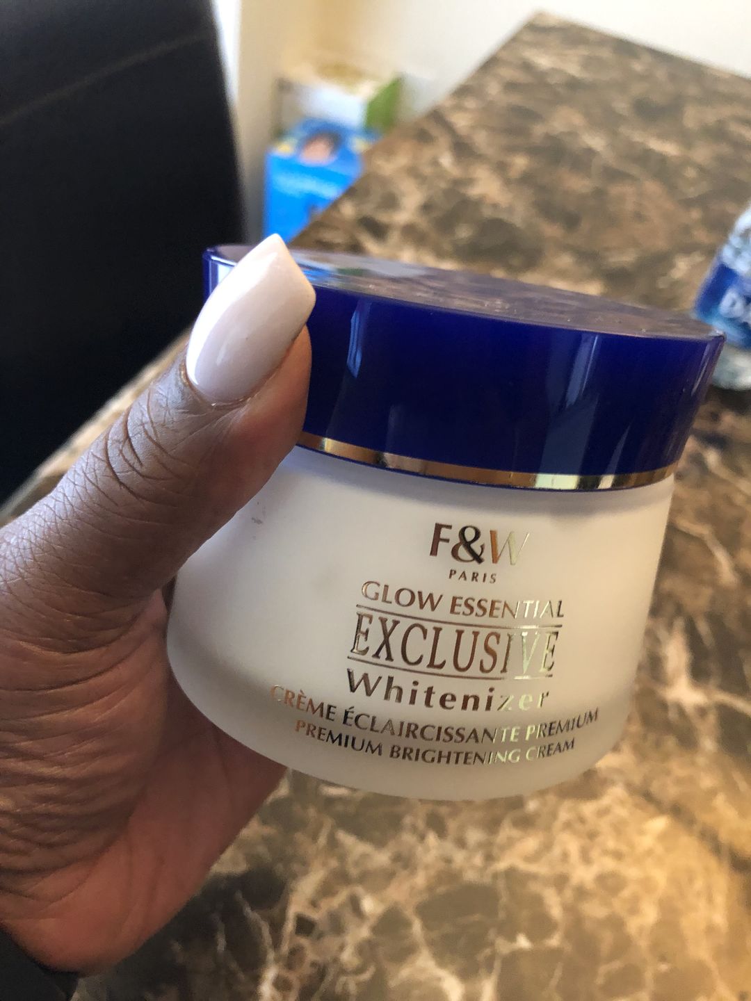 Customer photo review of Exclusive Glow Cream 180ml