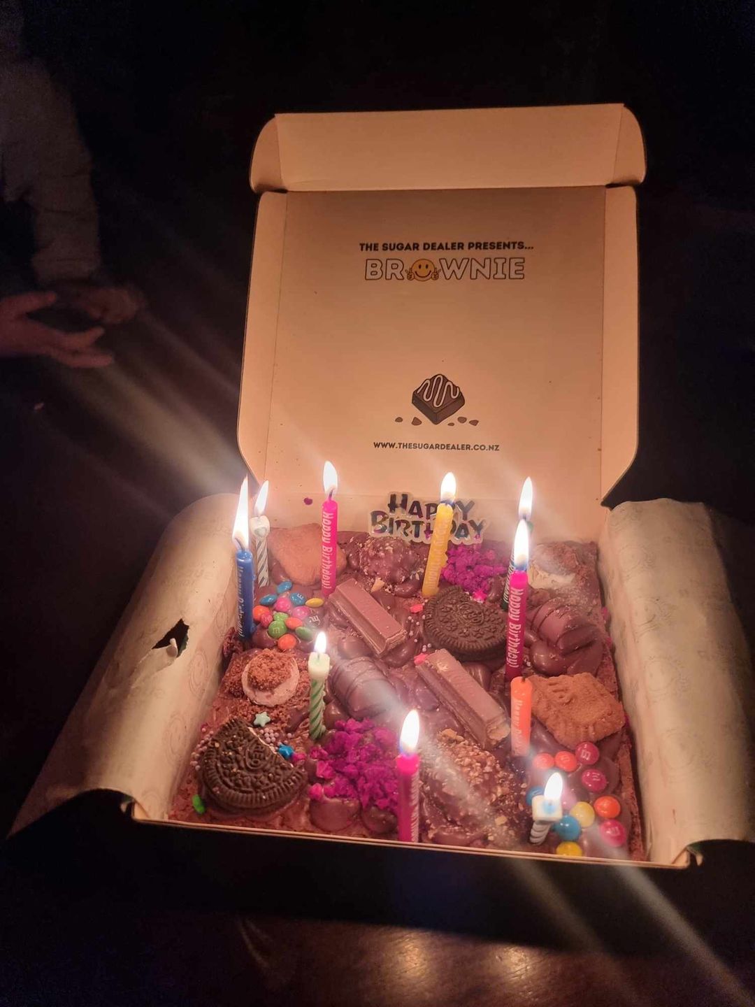 Customer photo review of Mixed assortment brownie