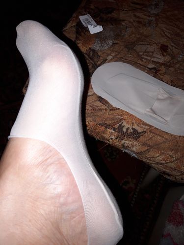 Customer photo review of Happy™ InvisibleSocks - No Show Tynde Sokker
