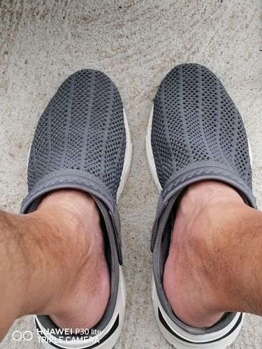 Customer photo review of Sandales d'été évidées orthopédiques - Homme - Nevova