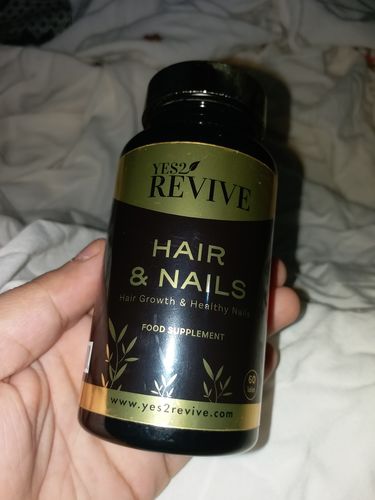 Customer photo review of Hair & Nails Vitamins and Supplements