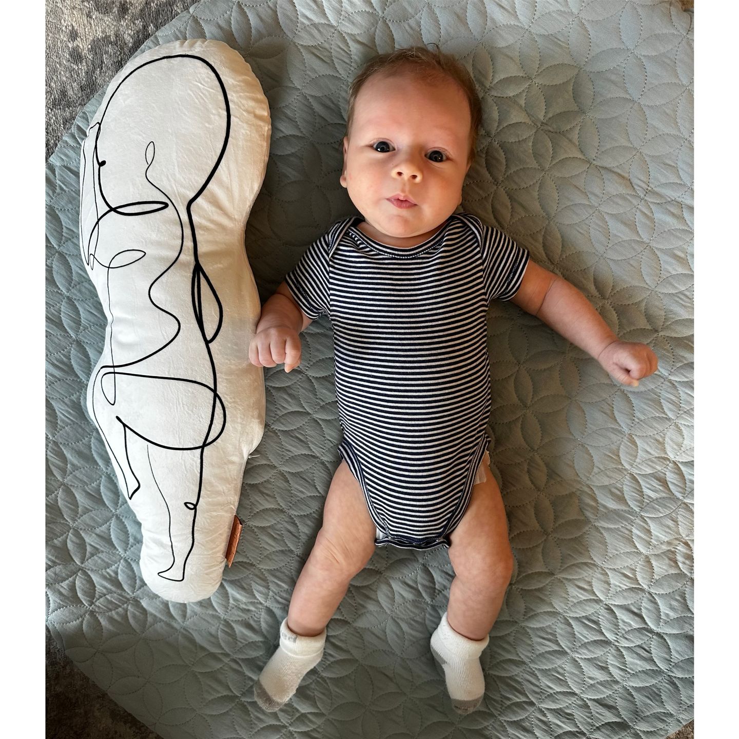 Customer photo review of Birth Pillow Line One