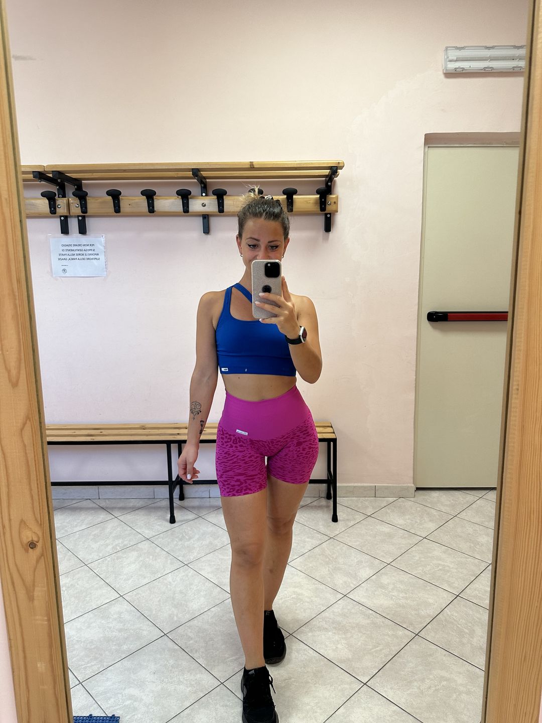 Customer photo review of Shorts Jungle Leopardo Fuxia